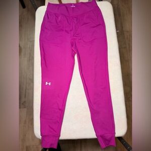 Under Armour Kids Fuchsia Joggers